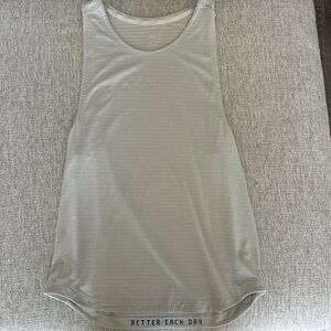 lululemon athletica Light Gray Men’s Sleeveless Tank Top